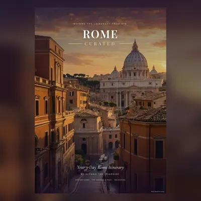 Rome Curated single-city guide cover